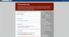 Desktop Screenshot of blackxchange.blogspot.com