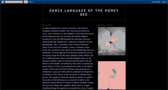 Desktop Screenshot of dancelanguageofthehoneybee.blogspot.com