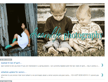 Tablet Screenshot of dreamlifephotography.blogspot.com