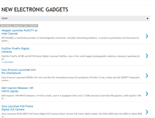 Tablet Screenshot of newelectronicgargets.blogspot.com
