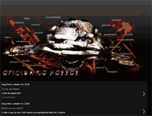 Tablet Screenshot of oficinadohorror.blogspot.com