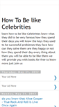 Mobile Screenshot of how-to-be-like-celebrities.blogspot.com