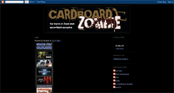 Desktop Screenshot of cardboard-zombie.blogspot.com