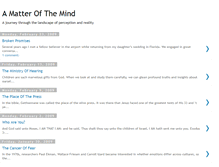 Tablet Screenshot of amindmatter.blogspot.com