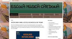 Desktop Screenshot of cardonamusicant.blogspot.com