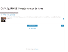 Tablet Screenshot of cada-quirihue.blogspot.com