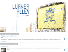 Tablet Screenshot of lurkeralley.blogspot.com