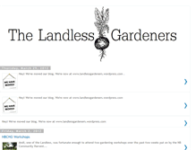 Tablet Screenshot of landlessgardeners.blogspot.com