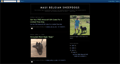 Desktop Screenshot of mauibelgians.blogspot.com