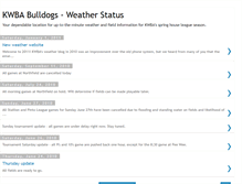 Tablet Screenshot of kwbabulldogs.blogspot.com