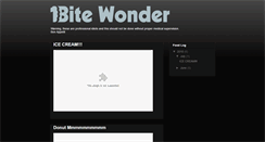 Desktop Screenshot of 1bitewonder.blogspot.com