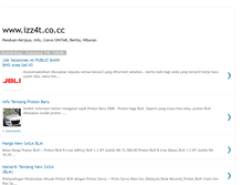 Tablet Screenshot of izz4t.blogspot.com
