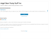 Tablet Screenshot of angelbearpumpstuff.blogspot.com