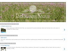 Tablet Screenshot of downhomeranch.blogspot.com