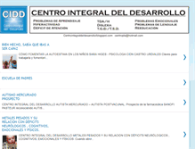 Tablet Screenshot of centrointegraldeldesarrollo.blogspot.com