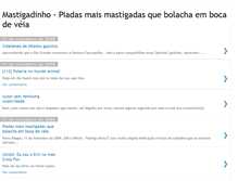Tablet Screenshot of mastigadinhoblog.blogspot.com