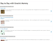 Tablet Screenshot of graciesmommy625.blogspot.com