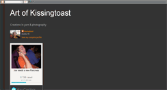 Desktop Screenshot of kissingtoast.blogspot.com