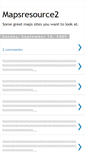 Mobile Screenshot of mapsresource2.blogspot.com