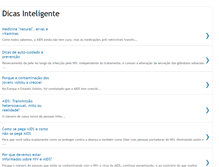 Tablet Screenshot of dicasinteligente.blogspot.com