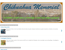 Tablet Screenshot of chihuahua-memorial.blogspot.com