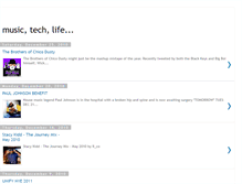 Tablet Screenshot of musictechlife.blogspot.com