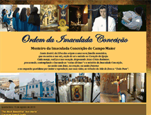 Tablet Screenshot of ordemdaimaculadaconceicao.blogspot.com