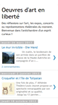 Mobile Screenshot of oeuvresdartenliberte.blogspot.com