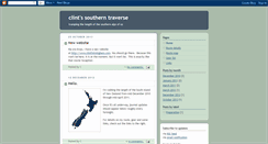Desktop Screenshot of clintssoutherntraverse.blogspot.com
