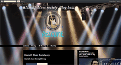 Desktop Screenshot of klamathbluessocietybuzz.blogspot.com