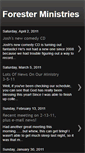 Mobile Screenshot of foresterministries.blogspot.com