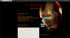 Desktop Screenshot of gmchromium.blogspot.com