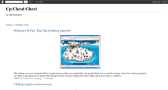 Desktop Screenshot of cpcheatchest.blogspot.com