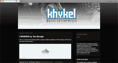 Desktop Screenshot of khykel.blogspot.com