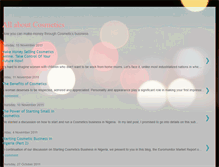 Tablet Screenshot of cosmeticsmatters.blogspot.com