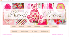 Desktop Screenshot of heidibearscreative.blogspot.com