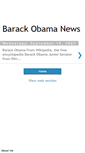 Mobile Screenshot of barack-obama-news.blogspot.com