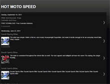 Tablet Screenshot of hotspeedmoto.blogspot.com