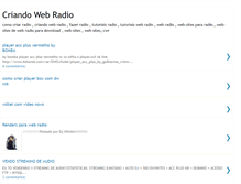 Tablet Screenshot of criando-web-radio.blogspot.com