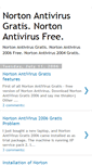 Mobile Screenshot of norton-antivirus-gratis.blogspot.com