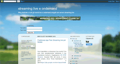 Desktop Screenshot of live-streaming-ondemand.blogspot.com