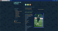 Desktop Screenshot of legende-de-football.blogspot.com