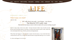 Desktop Screenshot of lifebalance4women.blogspot.com