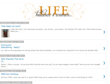 Tablet Screenshot of lifebalance4women.blogspot.com