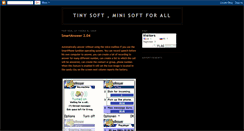 Desktop Screenshot of mini-soft4.blogspot.com