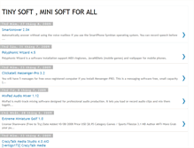Tablet Screenshot of mini-soft4.blogspot.com