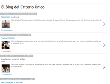 Tablet Screenshot of criteriounico.blogspot.com