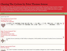 Tablet Screenshot of chasingthecyclone-frances.blogspot.com