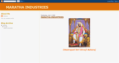 Desktop Screenshot of maratha-96.blogspot.com