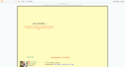 Desktop Screenshot of anaismyname.blogspot.com
